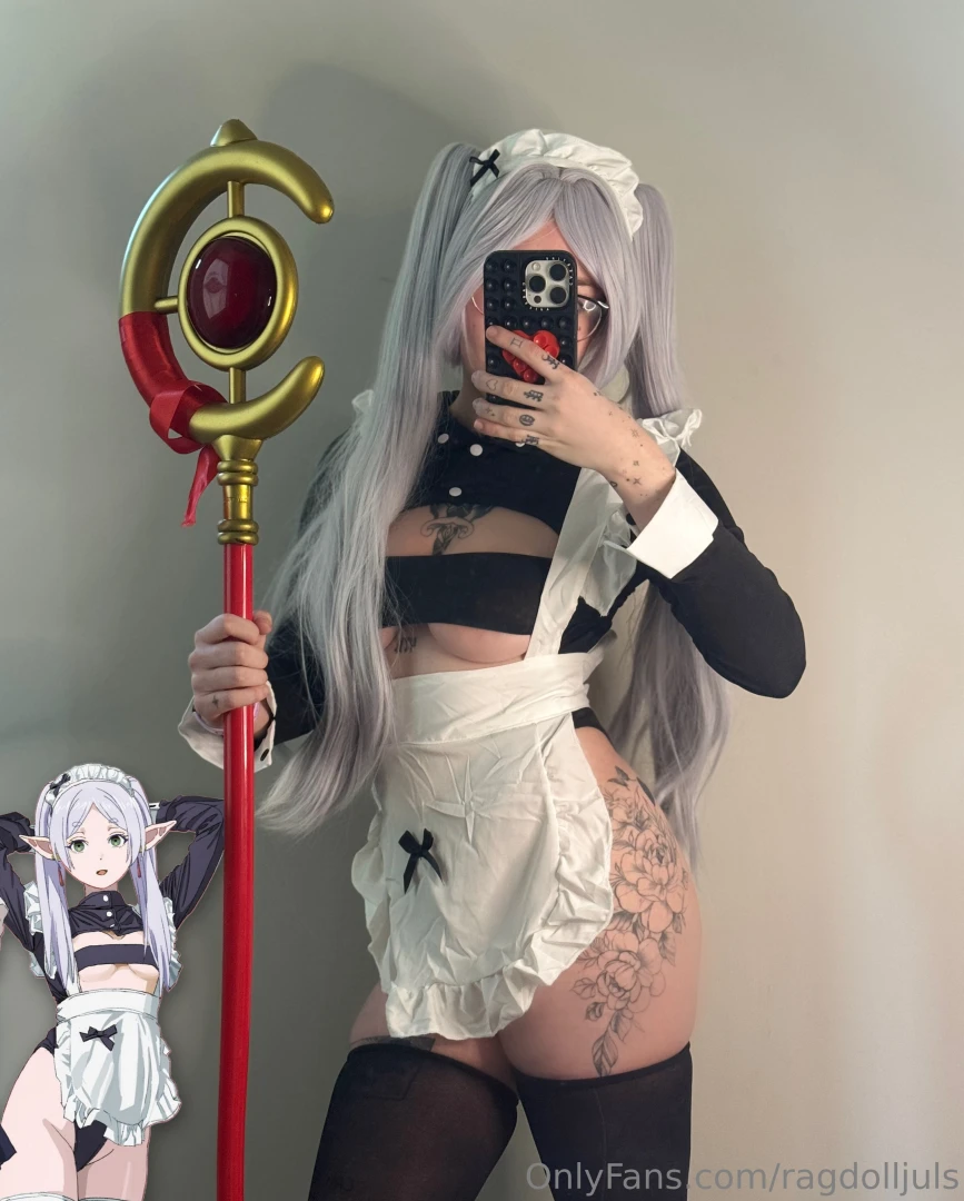 Maid frieren is here to clean up your sticky mess 