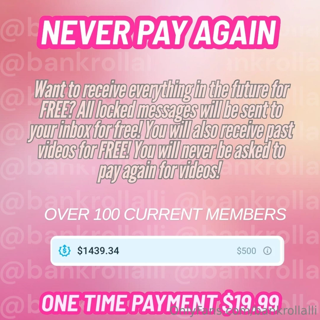 Want to receive everything in the future for locked messages will be part 4 