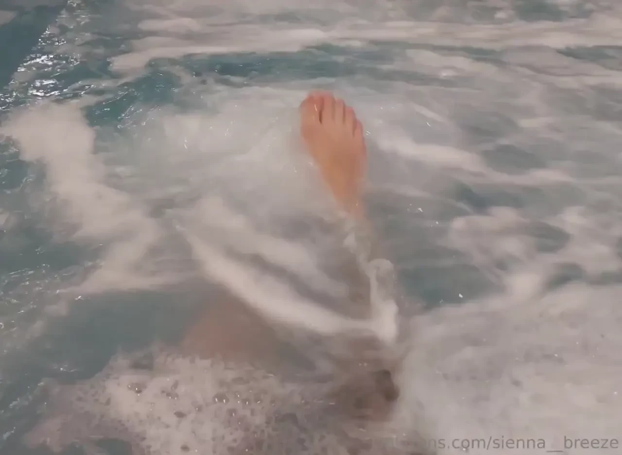 Enjoying the spa wby do you think anyone noticed 