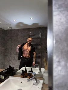 Just imagine me slowly undressing revealing my toned muscles and