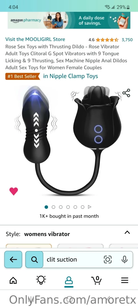 I added a bunch of toys to my amazon wishlist i ve been so horny and i part 2 