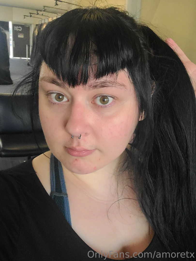 I just cut my hair into vampire bangs and idk if i like it what do you part 1 