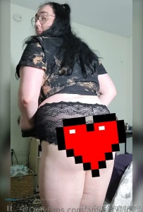 Four shots of my black lace panties beta-safe no nudity part 3