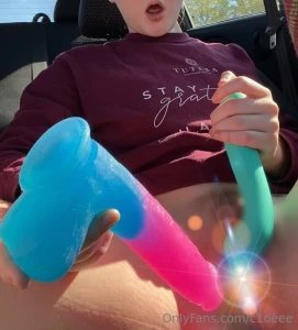 I play w my pussy in the car in public 3 5 min