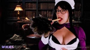 Erotic audio part 2 maid cleans the headmaster s study and the meeting