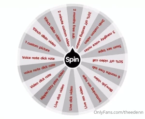 theedenn - New spin the wheel with eden tip below amp win a prize every time let 