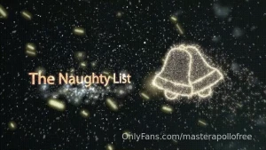 Day 7 of christmas christmas apollo - the naughty list denial joi part 1
