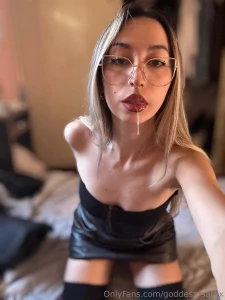 Open your mouth worship my spit you know your place and it s