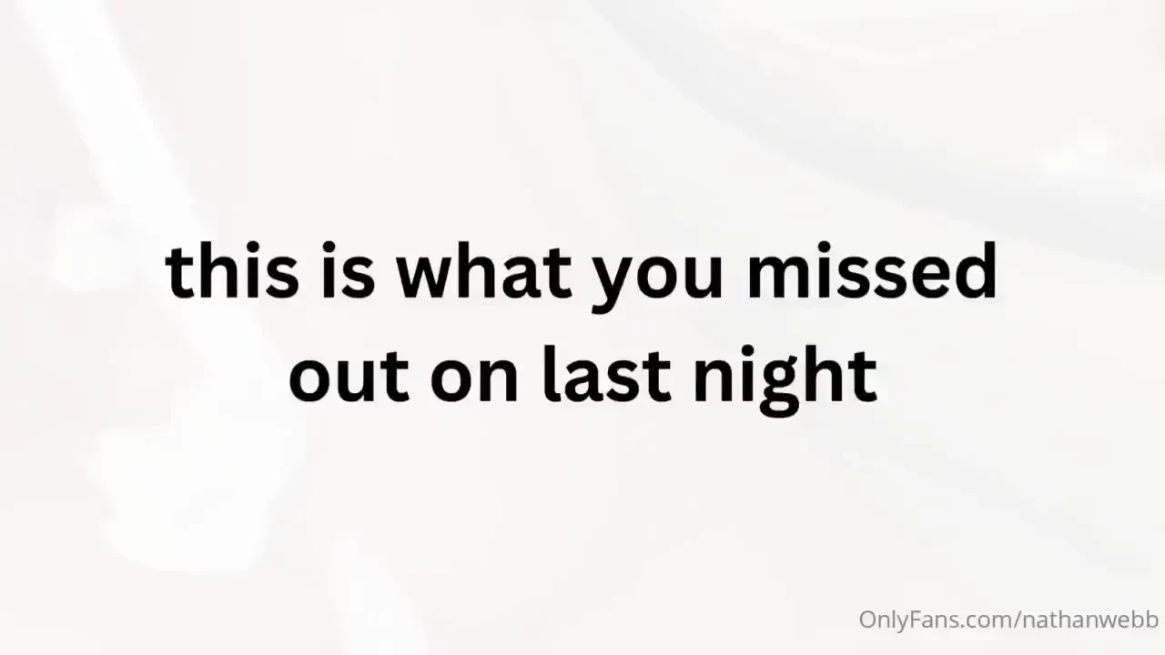 This is what you missed out on last night 