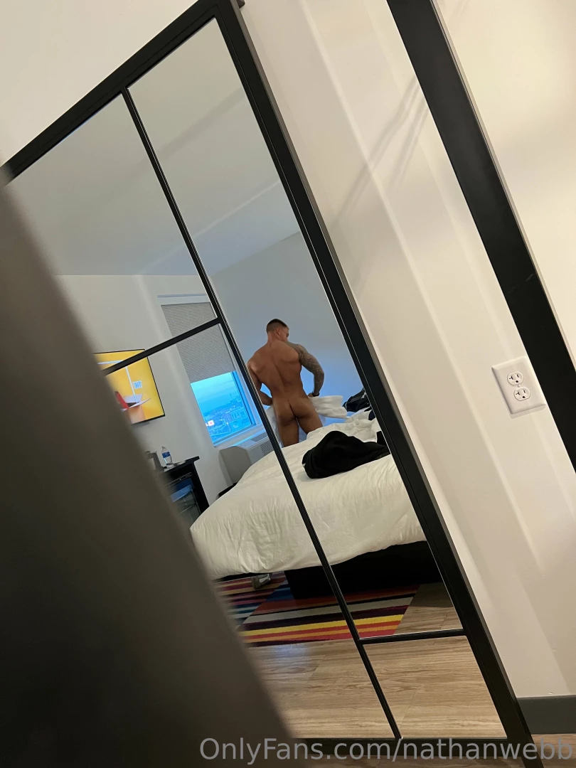 My buddy caught me changing in our hotel room part 1 