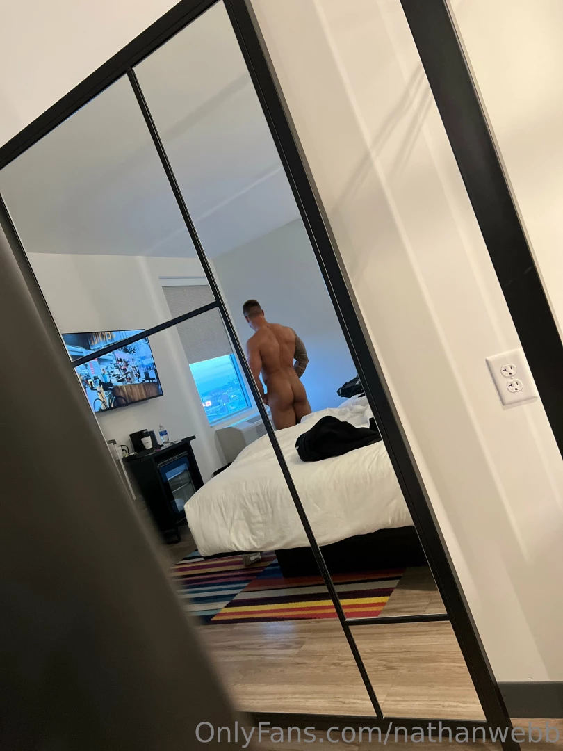 My buddy caught me changing in our hotel room 
