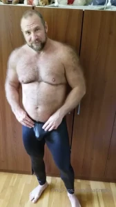 Request video for black tights these are stretch leather-look shiny