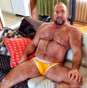 Yellow briefs on the couch part 6