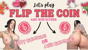 Nbsp flip the coin nbsp tip 15 to flip the coin and win a full bundle