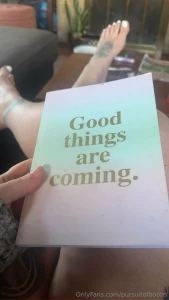 Trust the process and pretty toes don t hurt