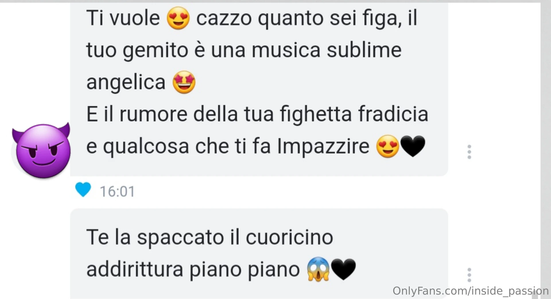 Ne stanno per arrivare tanti tanti nbsp cosi potete giudicare voi part 50 