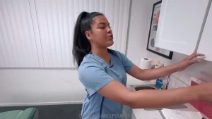 All i had to do was give a sperm sample but naughty nurse