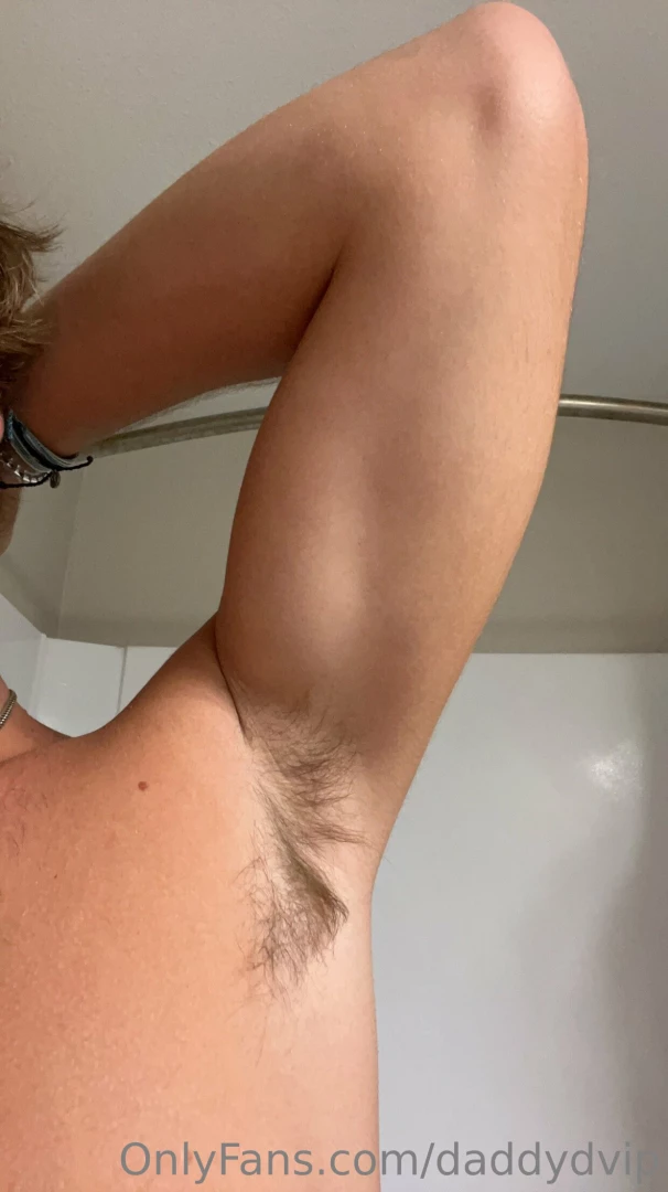 Watch this thick white load drip down the mirror come sniff these pits part 4 