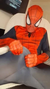 mnstrcck - Spiderman morphsuit drop a comment and tip if you want spidey to shoot part 1 