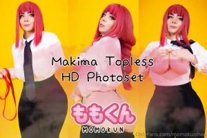 Huge 28 image hd set featuring mommy makima showing off her curves