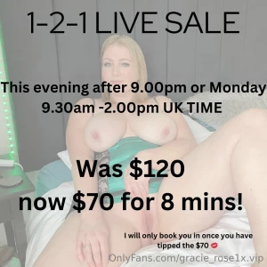 All spaces now sold - offer closed just dm me after you ve tipped i m