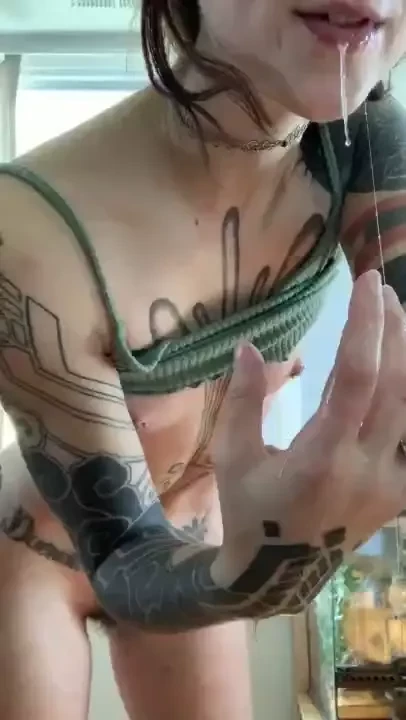 Drool monster reporting for duty full strip spread drooly 2 min clip 