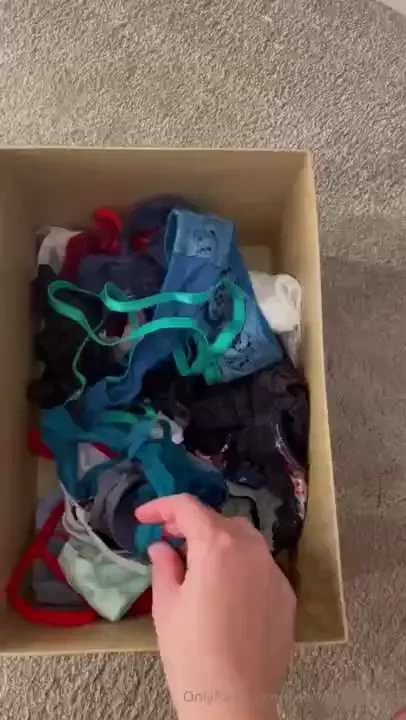 Worn panties lucky dip i have never ever done this usually my panties 