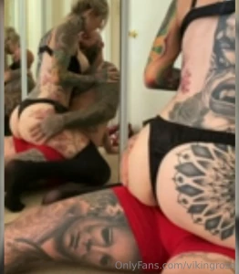 Fucking in front of the mirror