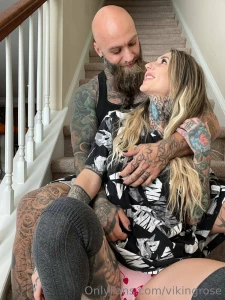 We just got done fucking on these stairs