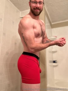 Christmas is over but the red boxers are still hanging around part 1