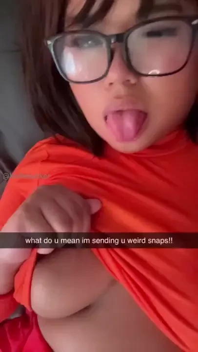 Full velma has sneaky fun with her boy best friend behind his 