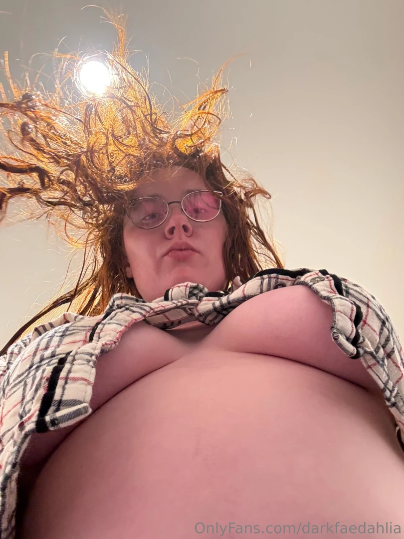 After shower flannel tease dahliaxwolf 