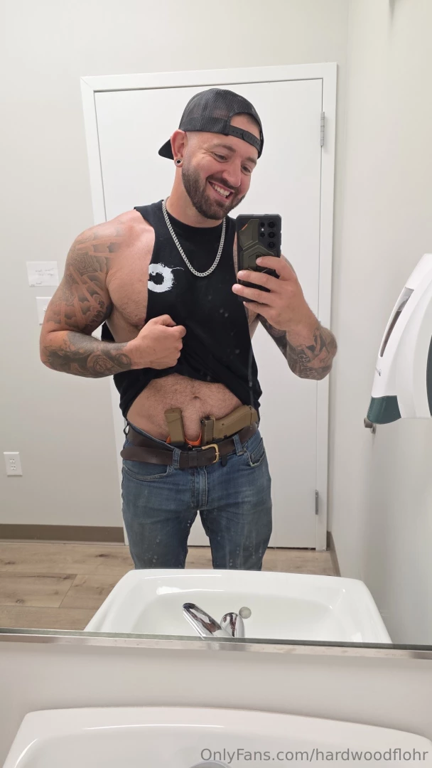 Yes that s a glock in my pants but im also happy to see you 