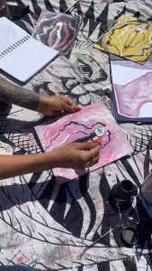 jadelaurice - Painting vaginas in the sun gt this is the calm before the storm 