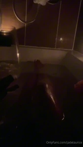 jadelaurice - Full video of me in the bath in your messages remove my make up and 