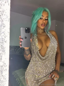 Gold wrapped in glitter