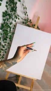 Join me at 9pm tonight on live to watch me paint the beauty of a women part 2