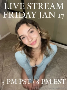 Going live on my vip page tomorrow cum hangout https onlyfans com