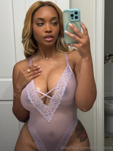 Did your eyes go straight to the lace or the curve under it