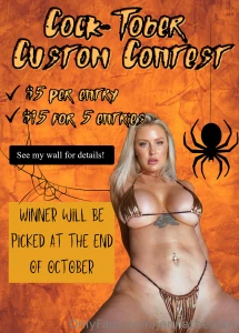 Did you see my cocktober competition https onlyfans com 420729639 part 1