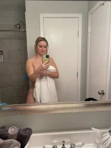 Taking a shower together
