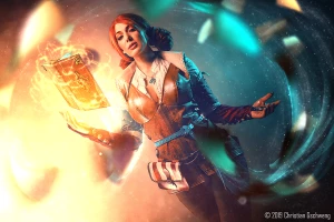 I m just over here casting spells and shit don t mind me first triss