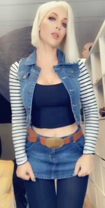 Happy hump day from android 18