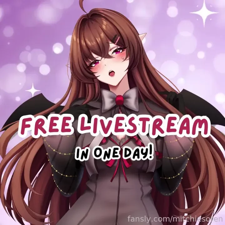 Free stream alert tues apr 1 7 pm edt in one day our first fansly 