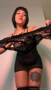 I m gonna make you wear this tight black thong so small it barely