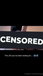 I finally did it joi video
