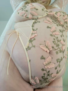 2 2 clad in sheer embroidered lingerie and elegant jewels princess part 7