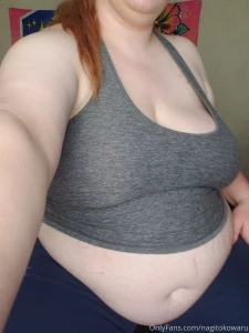 Something about a fat girl in a tiny tank top right