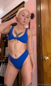 Blue eyeliner is such a vibe