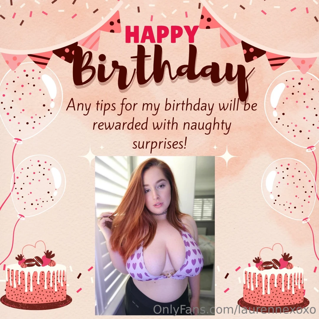 Only 2 more sleeps until my birthday thank you to anyone who has 